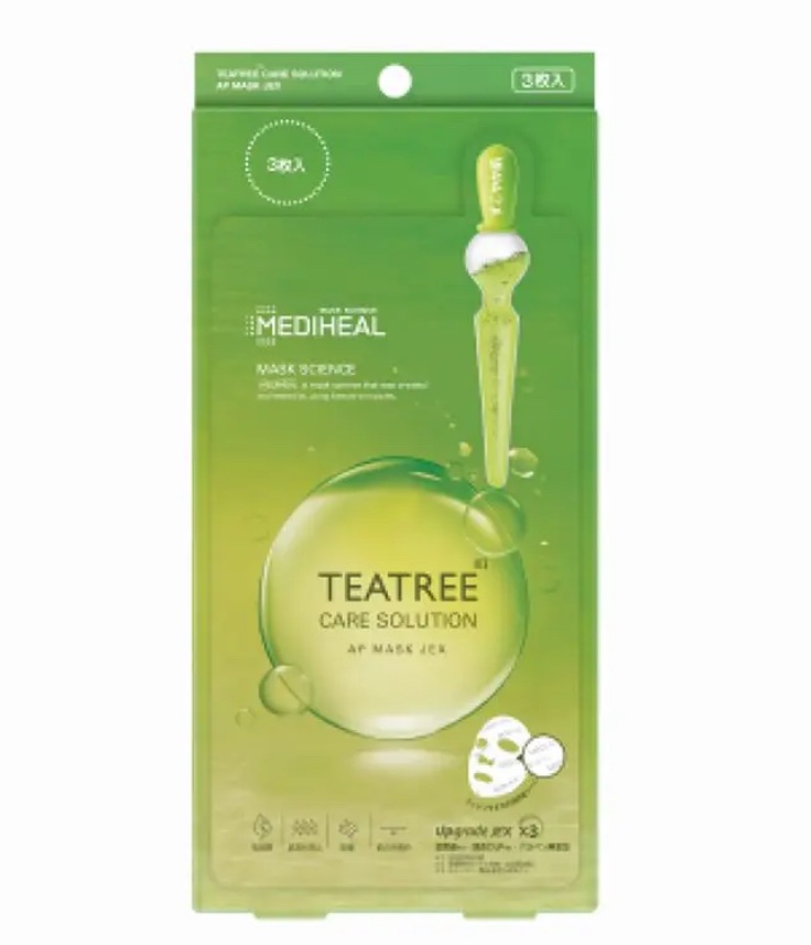 ティーツリーケアソリューション アンプルマスクJEX/MEDIHEAL/シートマスク・パックを使ったクチコミ（1枚目）