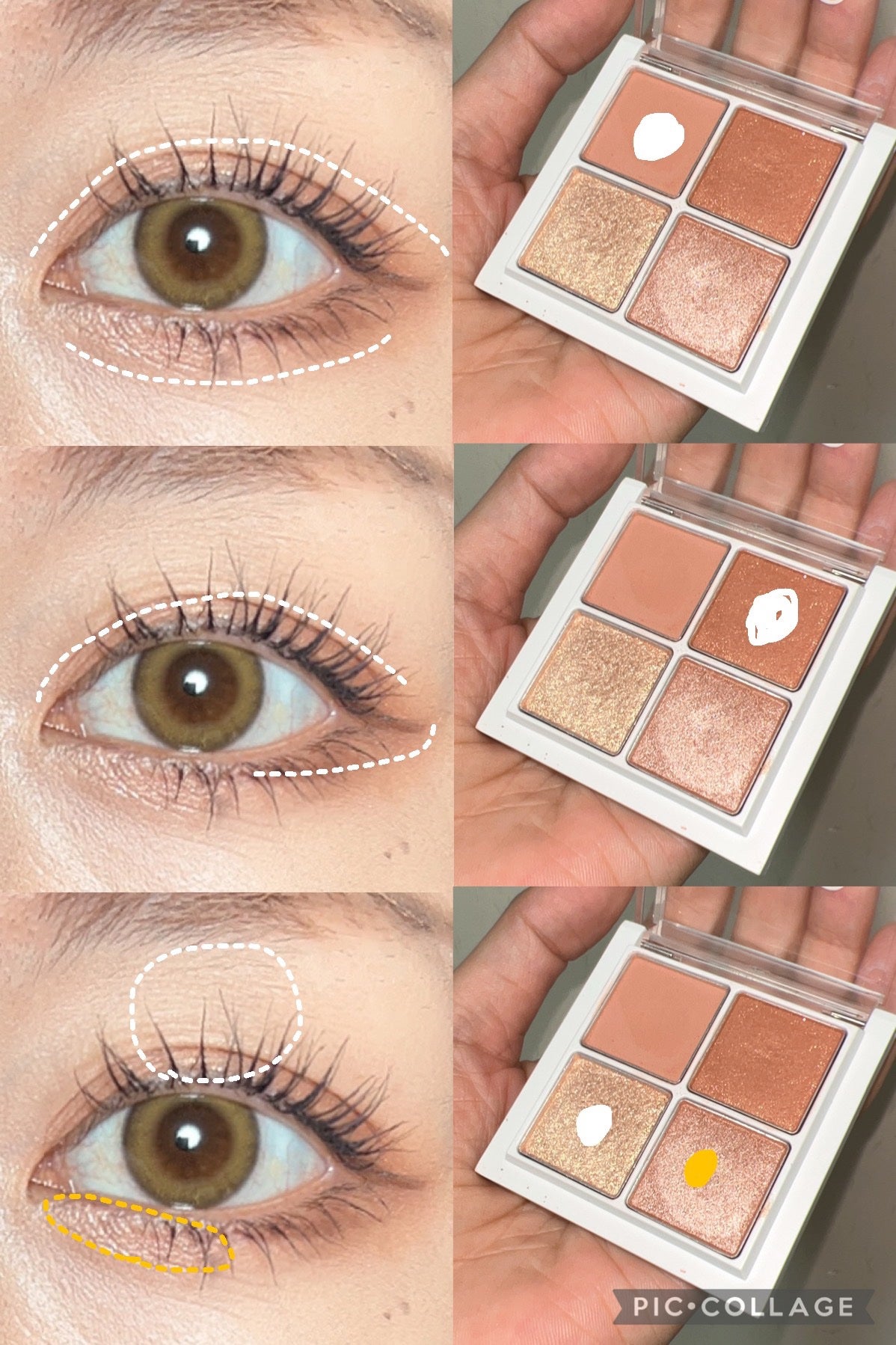 THE アイパレR/b idol/アイシャドウパレットを使ったクチコミ(4枚目)