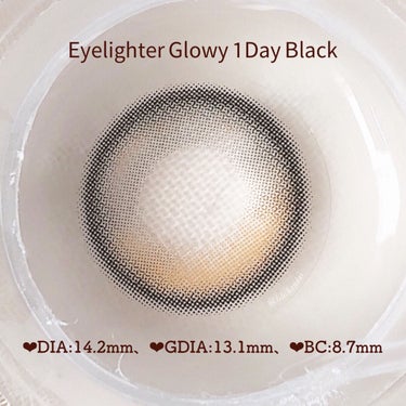 Glowy 1day/OLENS/ワンデー（１DAY）カラコンを使ったクチコミ（3枚目）