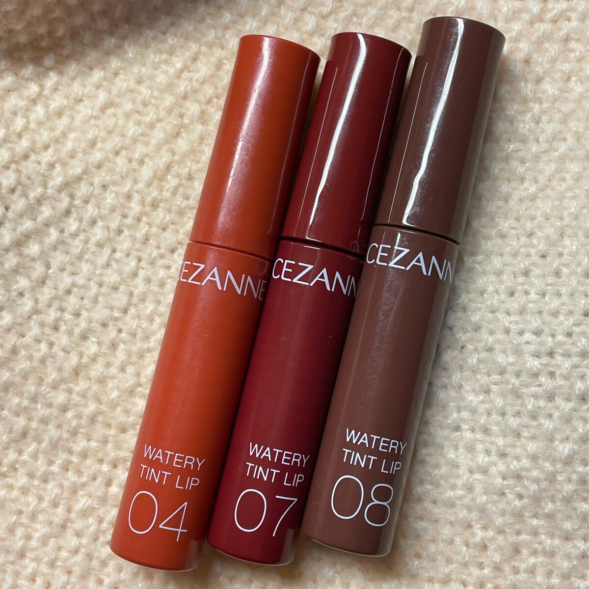 ウォータリーティントリップ/CEZANNE/リップティントを使ったクチコミ（1枚目）