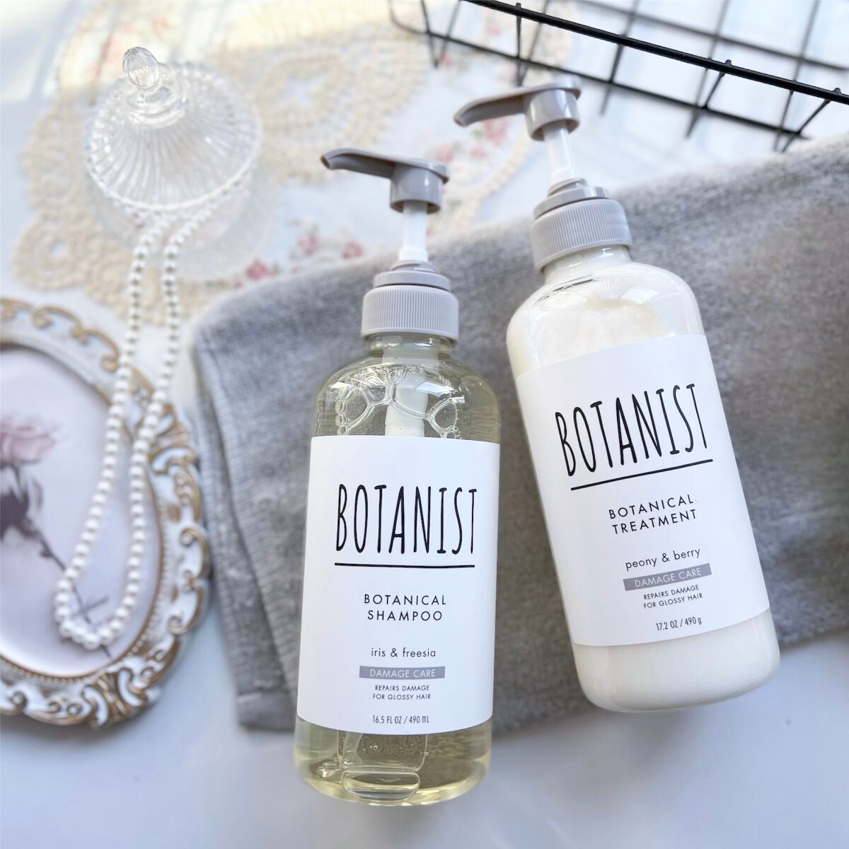 ボタニカルシャンプー/トリートメント(ダメージケア) /BOTANIST/シャンプー・コンディショナーを使ったクチコミ(1枚目)