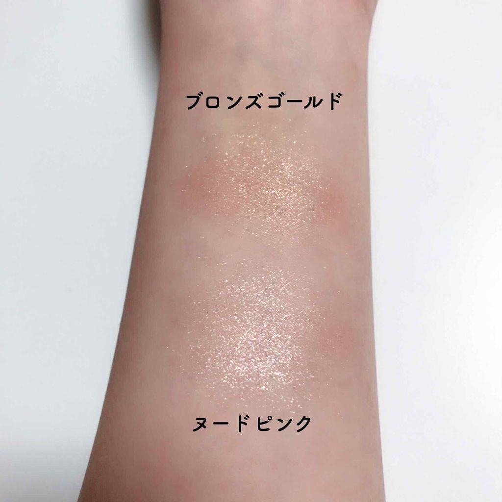 シャイニーシャドウ N/excel/単色アイシャドウを使ったクチコミ(3枚目)