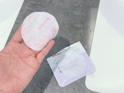 ヘザーカーミングエッセンスパッド/manyo/トナーパッドを使ったクチコミ(2枚目)