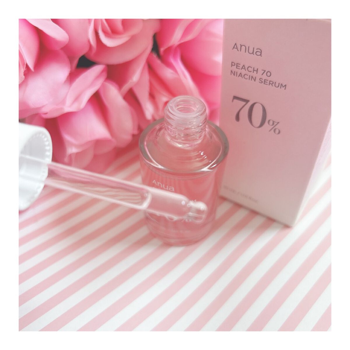 桃70%ナイアシンセラム/Anua/美容液を使ったクチコミ(2枚目)