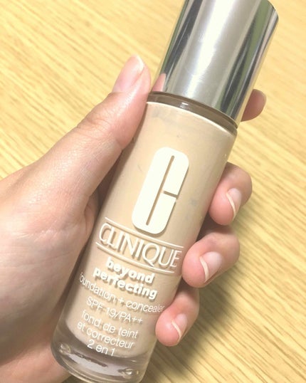 ビヨンド パーフェクティング ファンデーション 19/CLINIQUE/リキッドファンデーションを使ったクチコミ(1枚目)