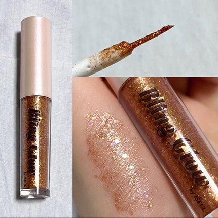 ブリンリキッドグリッターライナー/BLING GLOW/グリッターを使ったクチコミ(2枚目)