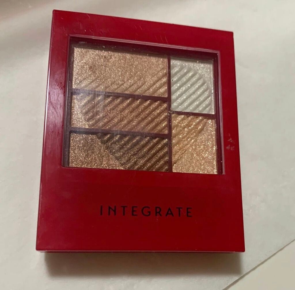 トリプルレシピアイズ/インテグレート/アイシャドウパレットを使ったクチコミ(1枚目)