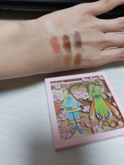 シュガー トゥインクル リキッド グリッター/PERIPERA/グリッターを使ったクチコミ(4枚目)