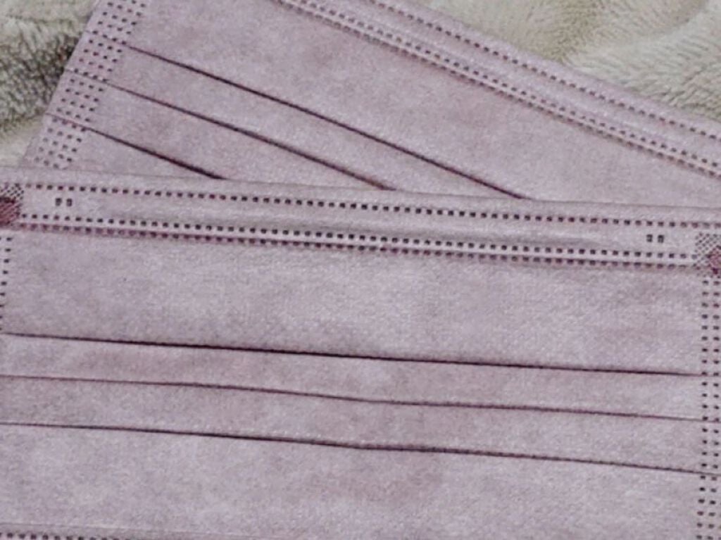 カラー不織布マスク/サンキ/マスクを使ったクチコミ(2枚目)