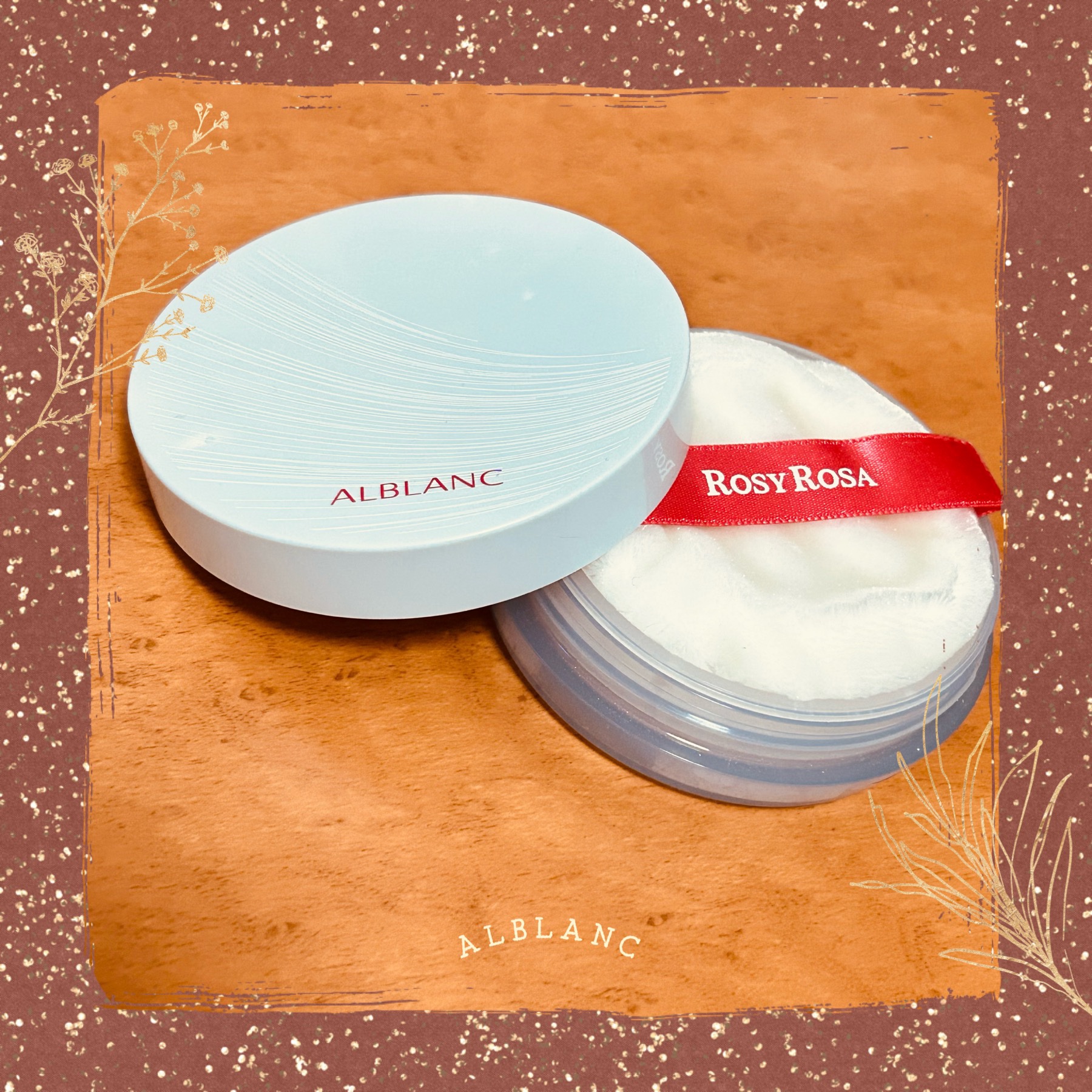 ALBLANC さらさらラスティング ルースパウダーのクチコミ「こんにちは！

こげたぱんです🍞




先月お迎えしたパフを使ってみました！✨


★アイテ.....」（1枚目）