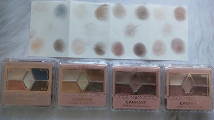 【旧品】パーフェクトスタイリストアイズ/キャンメイク/アイシャドウパレットを使ったクチコミ(5枚目)