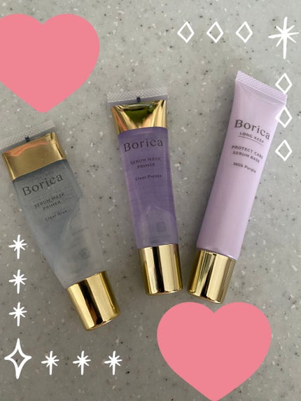 美容液マスクプライマー<クリアパープル>/Borica/化粧下地を使ったクチコミ(5枚目)