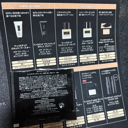 アンリミテッド マティファイング ポアレス プライマー/shu uemura/化粧下地を使ったクチコミ(1枚目)