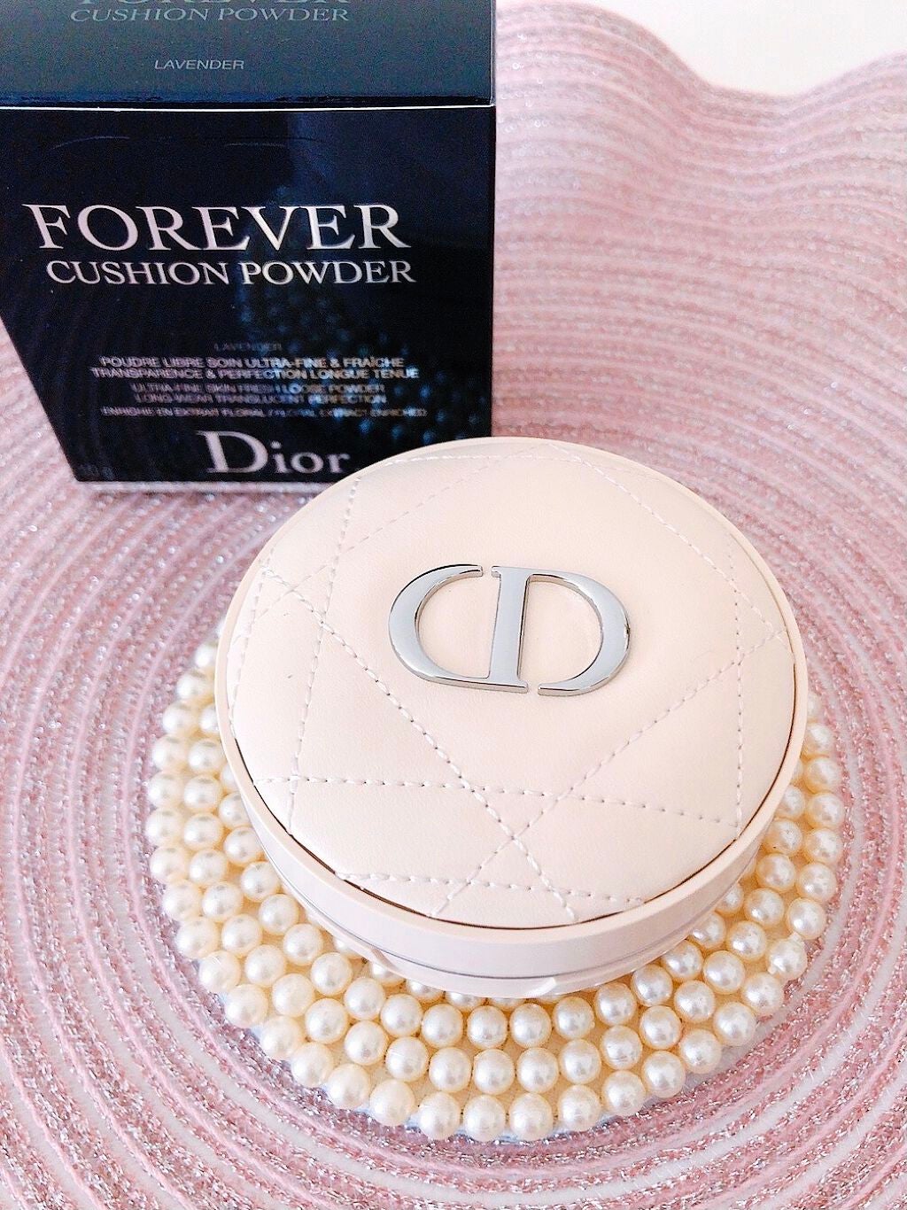 ディオールスキン フォーエヴァー クッション パウダー/Dior/ルースパウダーを使ったクチコミ(1枚目)