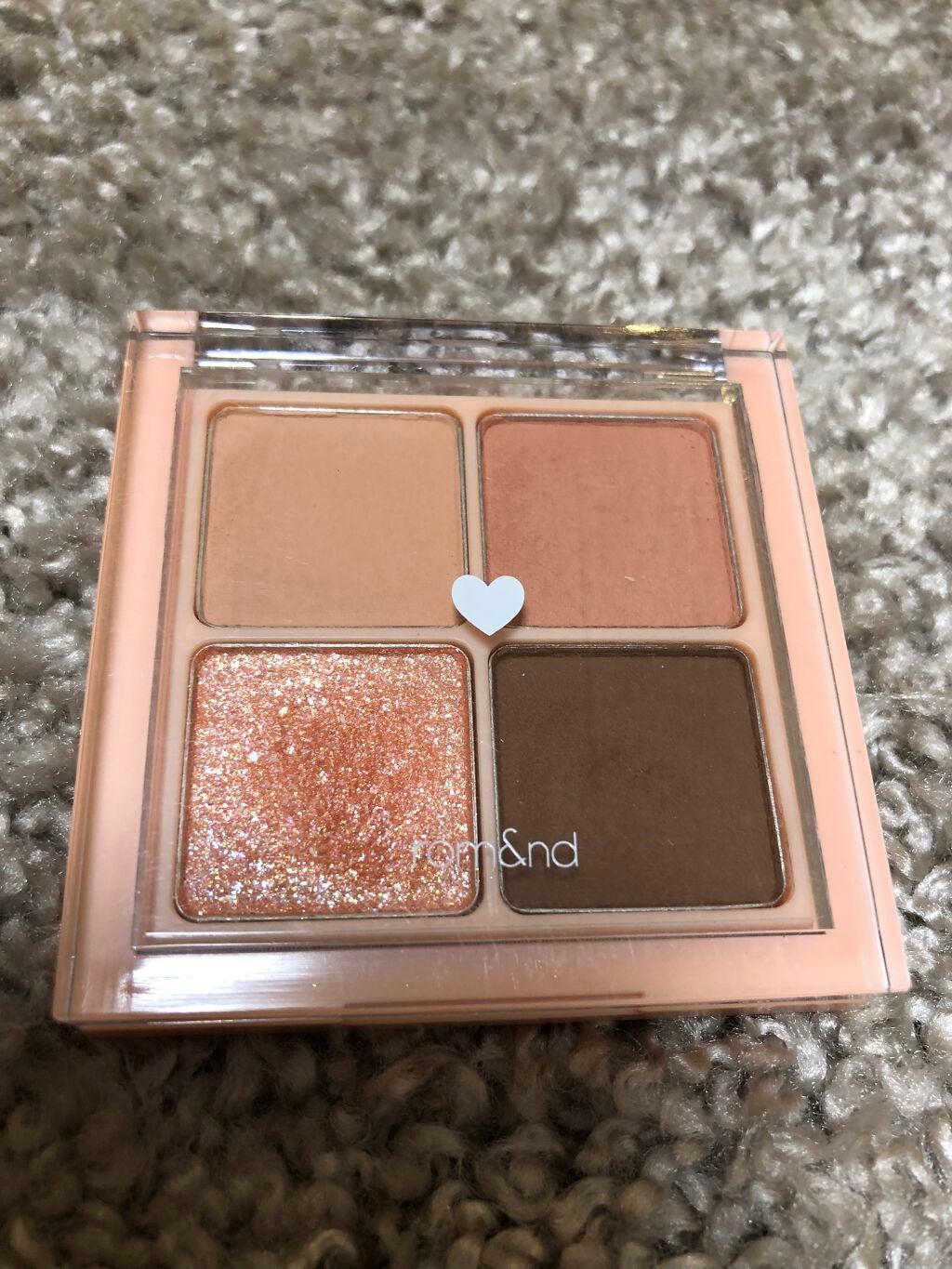 ベターザンアイズ/rom&nd/アイシャドウパレットを使ったクチコミ(1枚目)