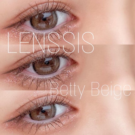 ベティーシリーズ/LENSSIS/カラーコンタクトレンズを使ったクチコミ(1枚目)