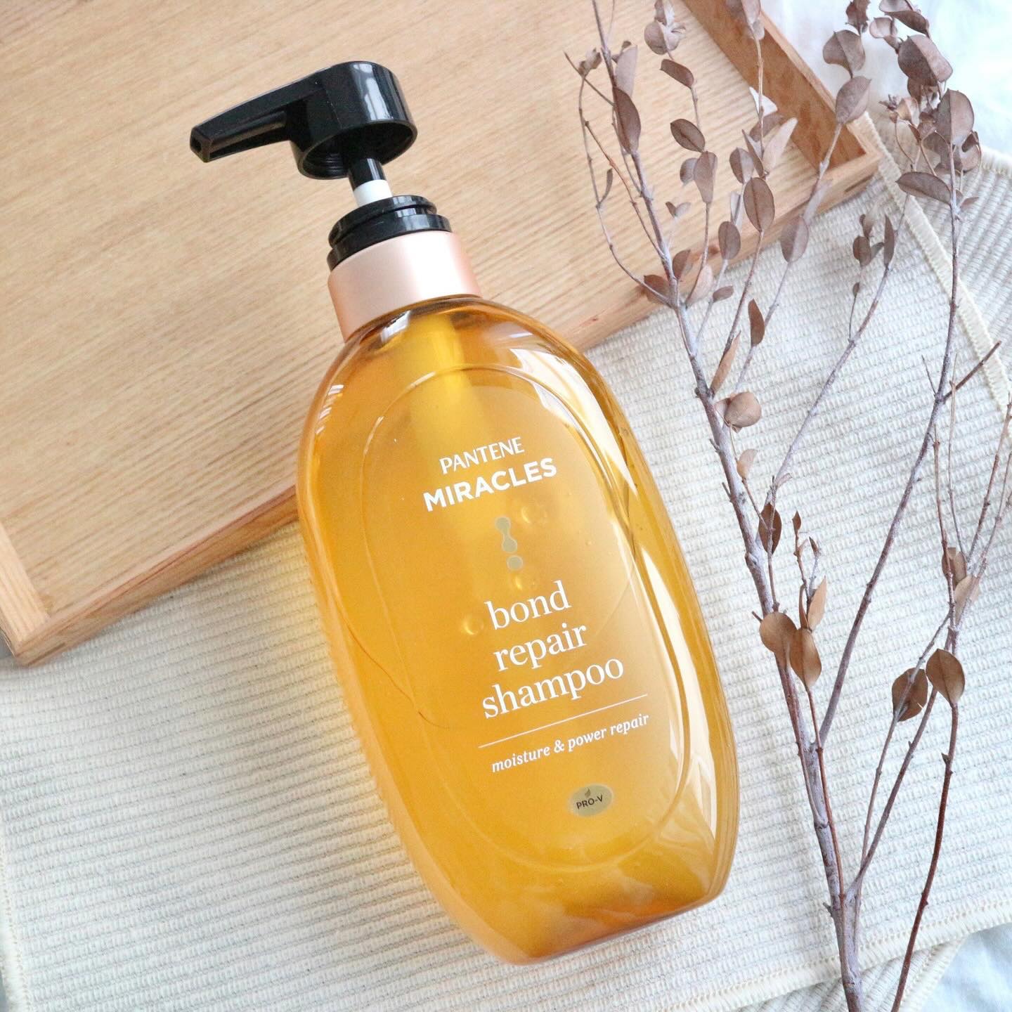 ボンドリペアシリーズ モイスチャー＆パワーリペア  シャンプー＆トリートメント/パンテーン/市販シャンプーを使ったクチコミ（2枚目）