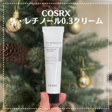 RXザ・レチノール0.3クリーム/COSRX/フェイスクリームを使ったクチコミ(1枚目)