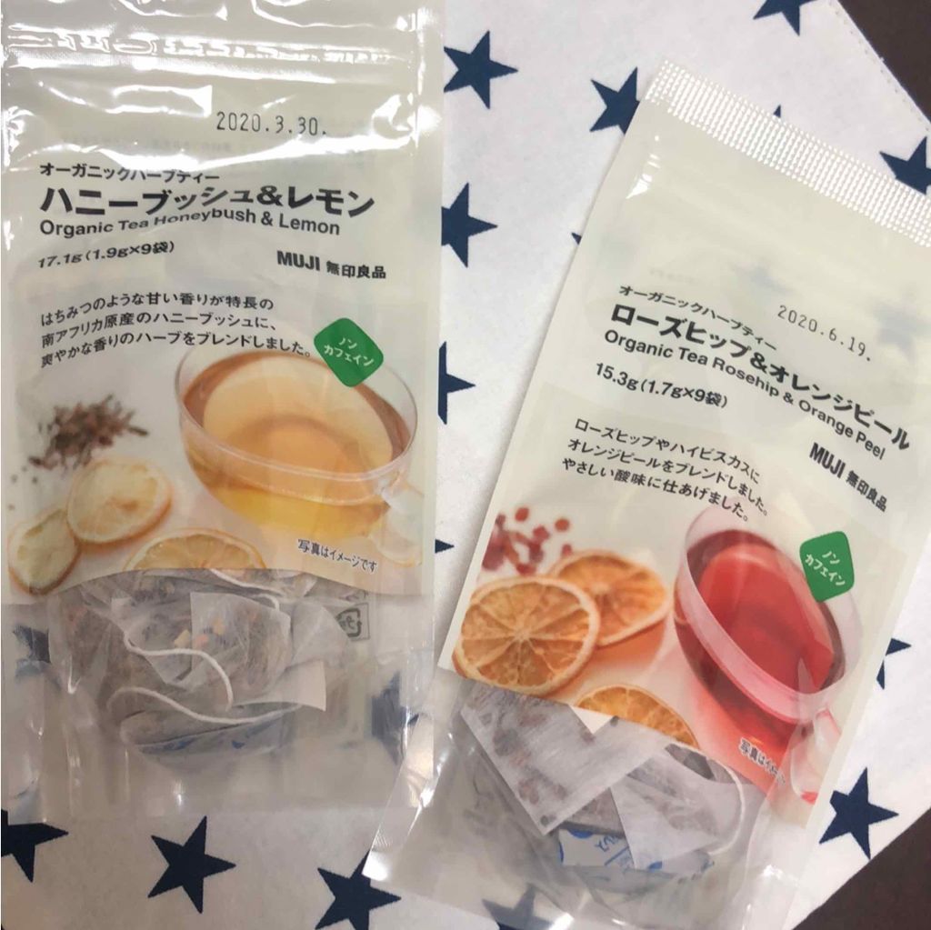 オーガニックハーブティー ハニーブッシュ&レモン/無印良品/ドリンクを使ったクチコミ(2枚目)