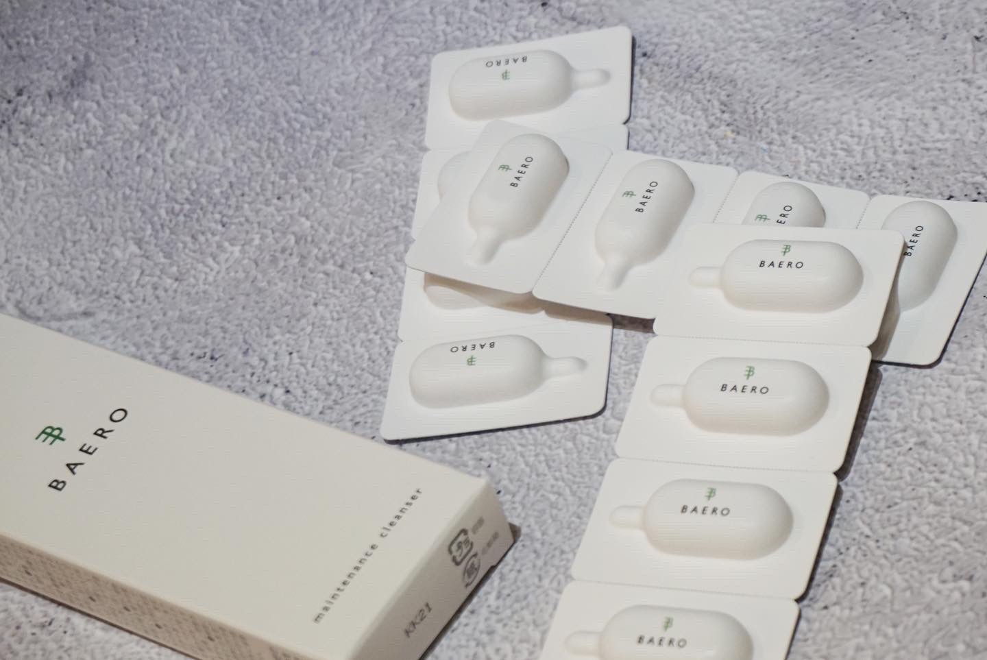 メンテナンスクレンザー/BAERO/スクラブ・ゴマージュを使ったクチコミ（3枚目）