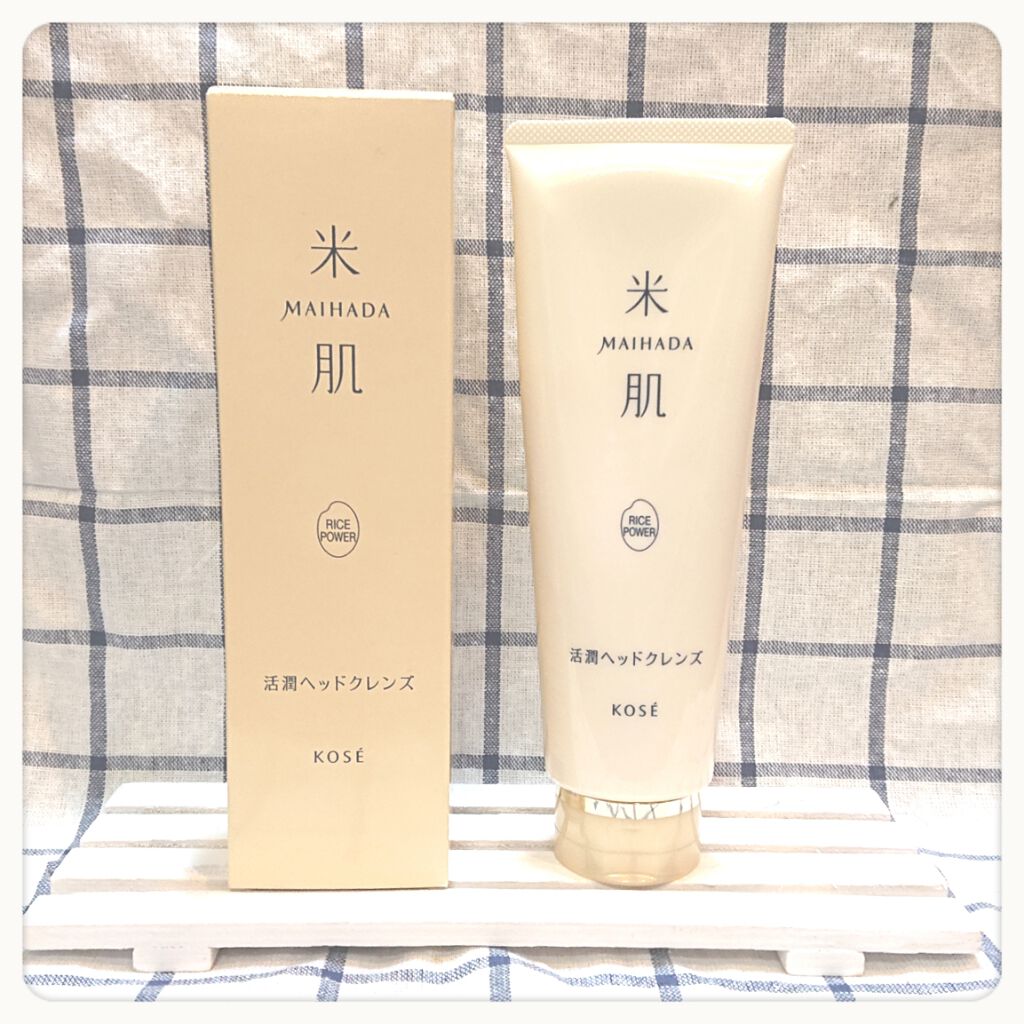 活潤ヘッドクレンズ/米肌/市販シャンプーを使ったクチコミ（1枚目）