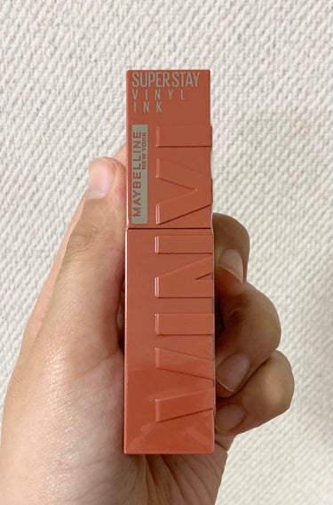 SPステイ ヴィニルインク 60 お茶目なヌードローズベージュ/MAYBELLINE NEW YORK/口紅を使ったクチコミ（1枚目）