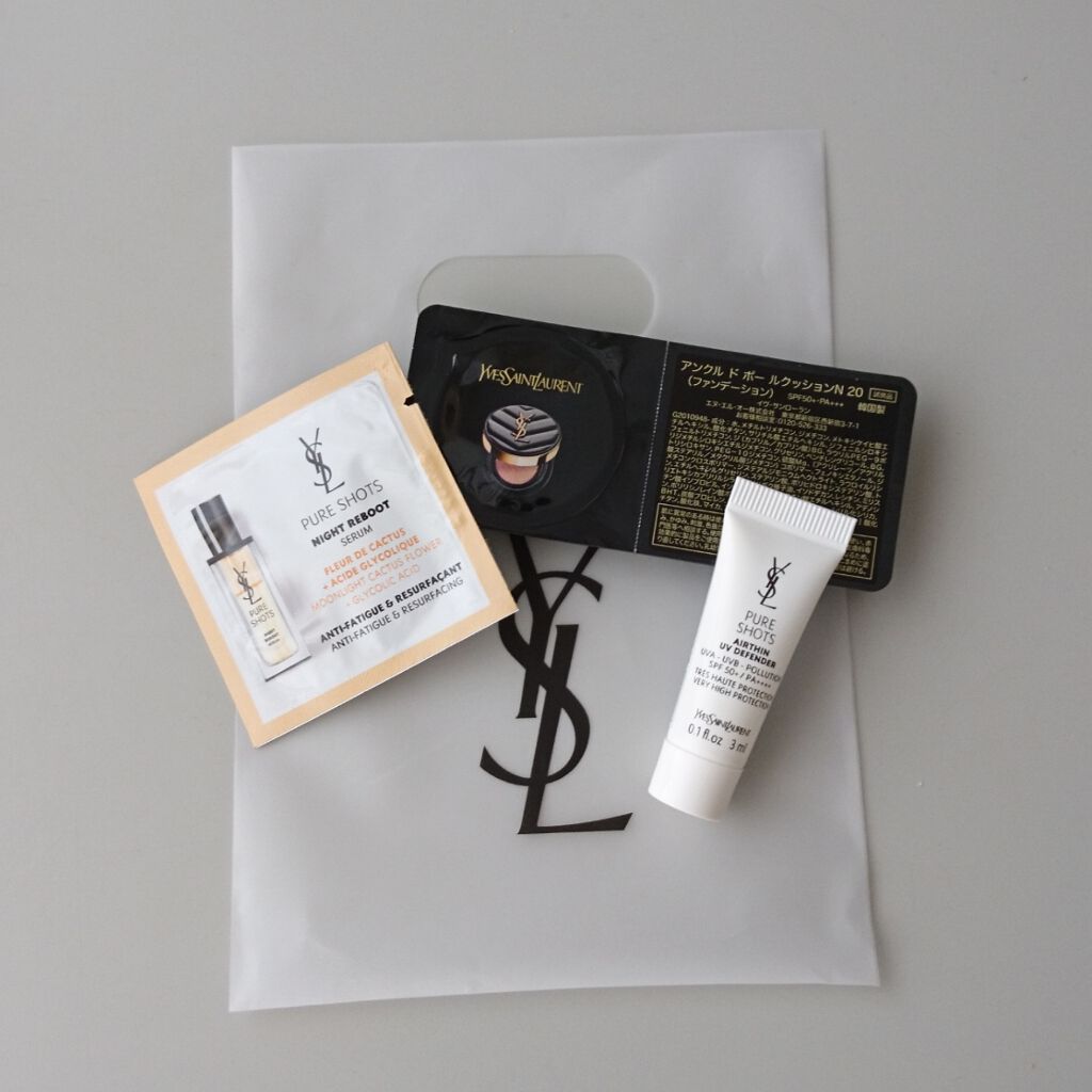 アンクル ド ポー ルクッションN/YVES SAINT LAURENT BEAUTE/クッションファンデーションを使ったクチコミ(1枚目)