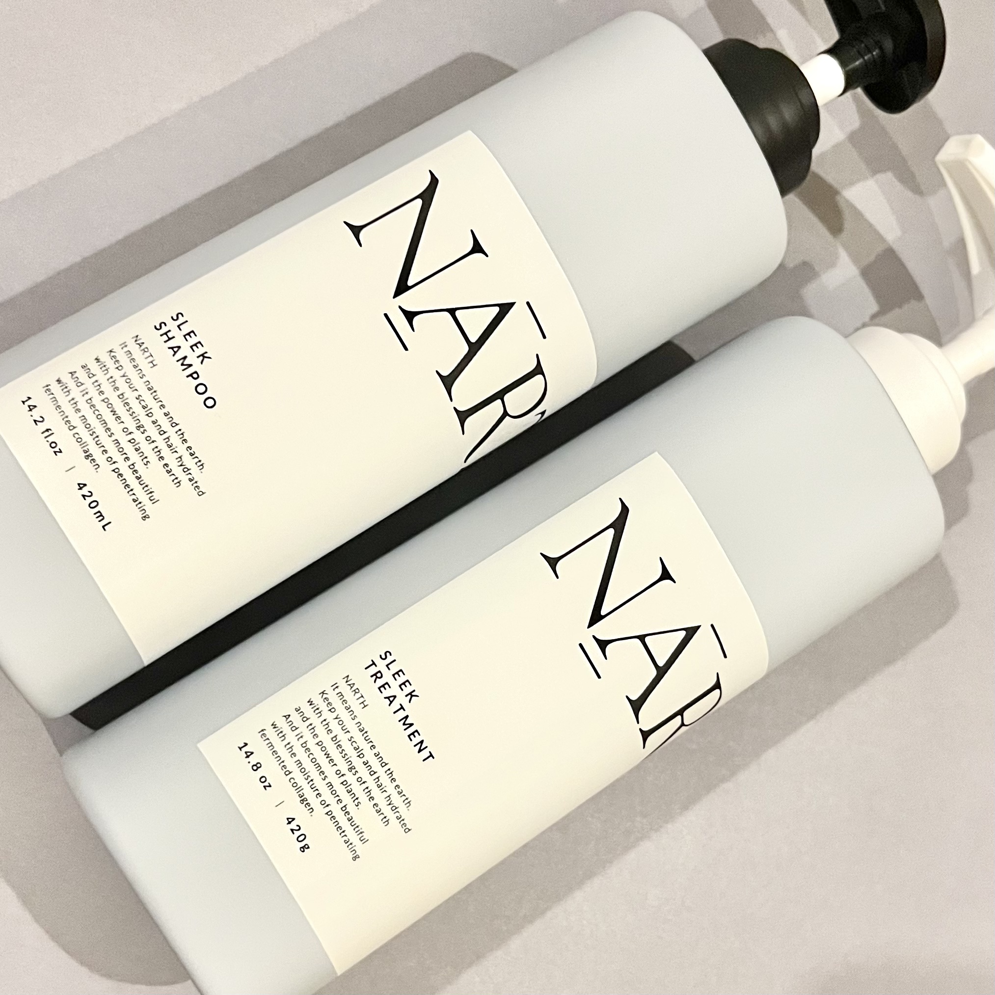 スリーク&リラックスシャンプー／トリートメント/NARTH/市販シャンプーを使ったクチコミ（1枚目）