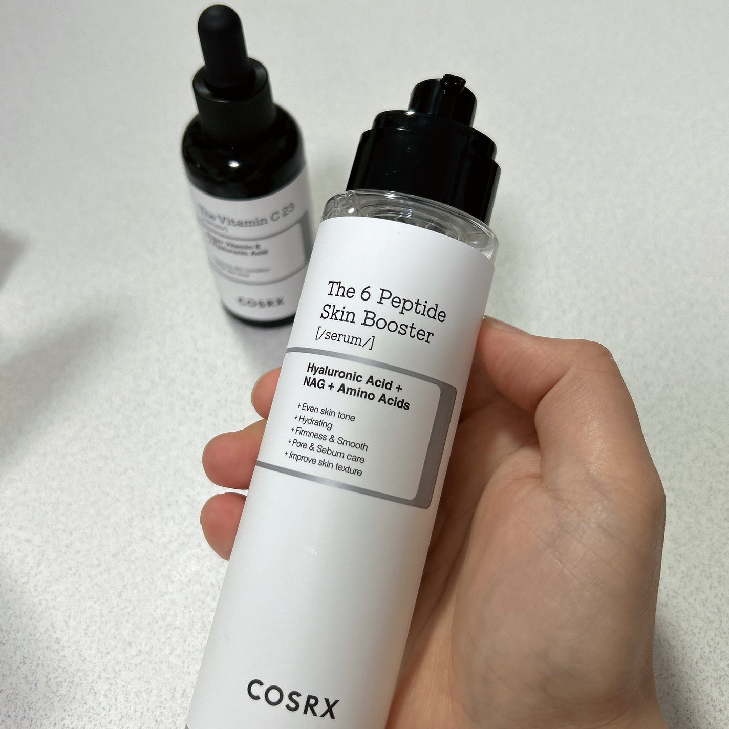RXã¶ã»ãã¿ãã³C23ã»ã©ã /COSRX/çŸå®¹æ¶²ã䜿ã£ãã¯ãã³ãïŒ3æç®ïŒ