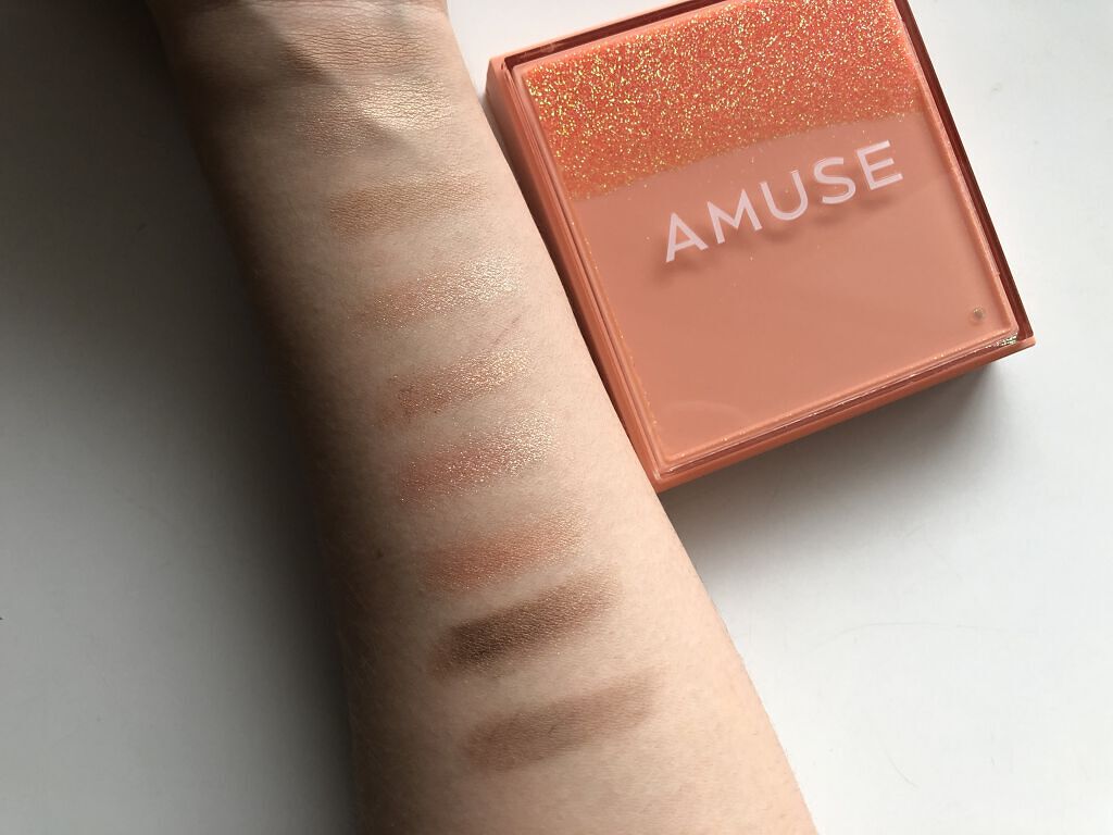 サンリットアイパレット/AMUSE/アイシャドウパレットを使ったクチコミ（2枚目）