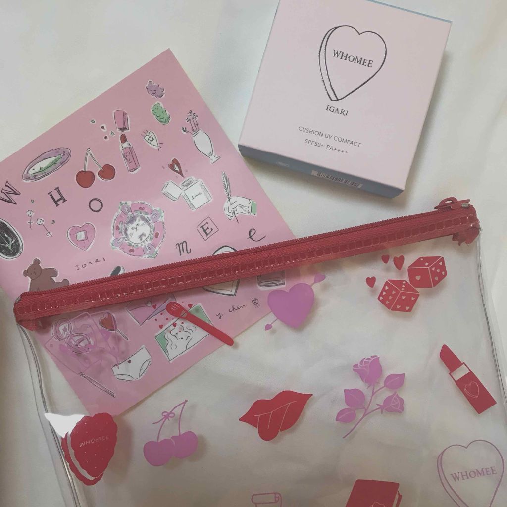 クッションUVパクト/WHOMEE/化粧下地を使ったクチコミ（1枚目）