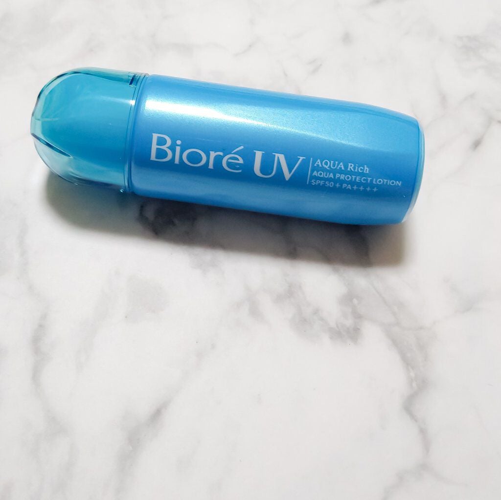 ビオレUV アクアリッチ アクアプロテクトローション(水層パック)/ビオレ/日焼け止めローションを使ったクチコミ(1枚目)