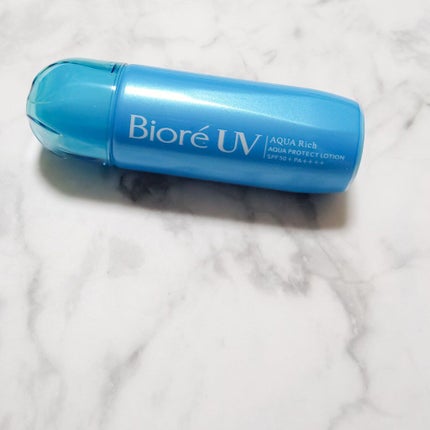 ビオレUV アクアリッチ アクアプロテクトローション(水層パック)/ビオレ/日焼け止めローションを使ったクチコミ(1枚目)