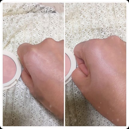 ベアブラッシャー パフ付き/フォレンコス/パウダーチークを使ったクチコミ(4枚目)