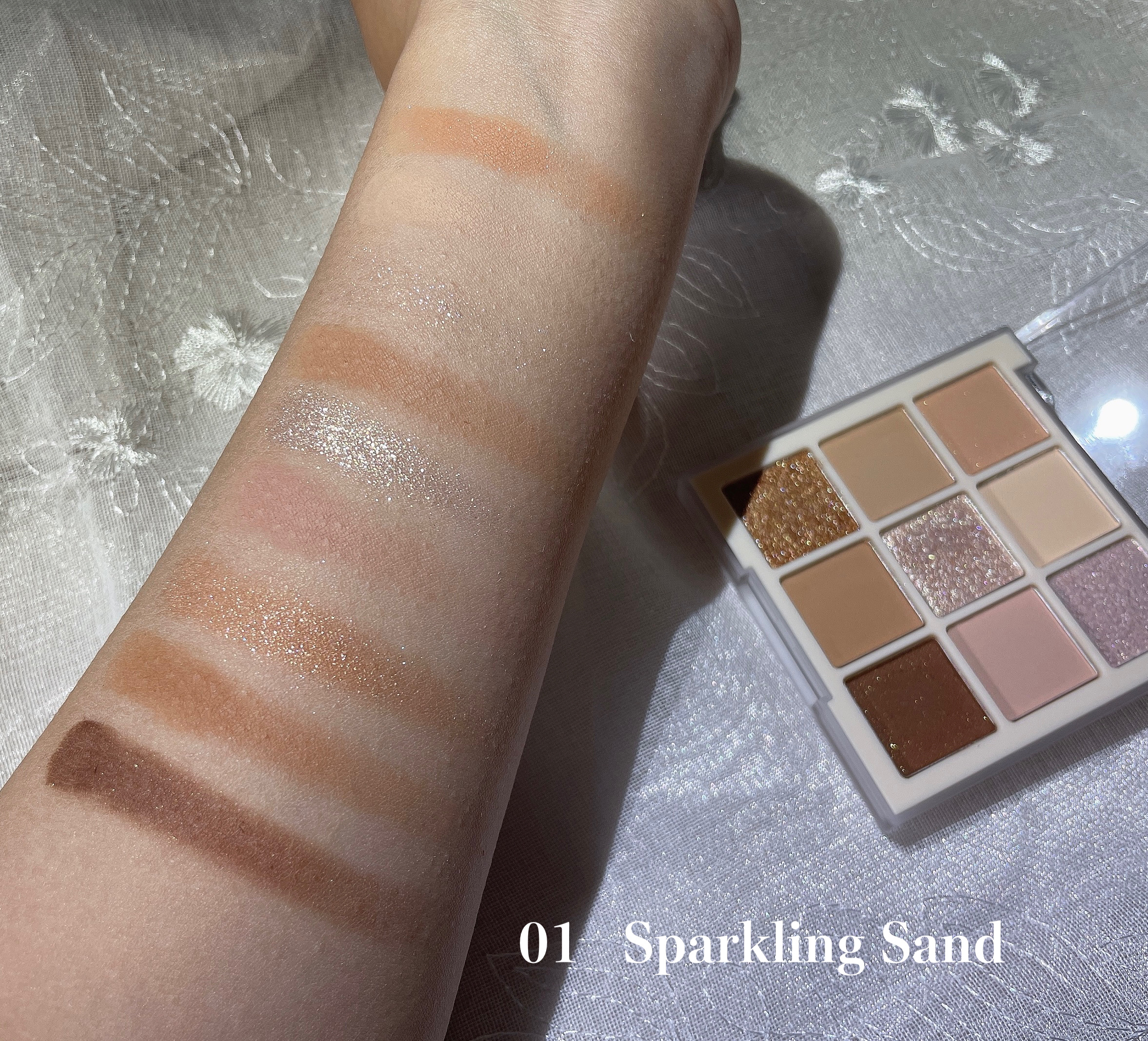 ムードブレンディングシャドウパレット/Coralhaze/アイシャドウパレットを使ったクチコミ（2枚目）