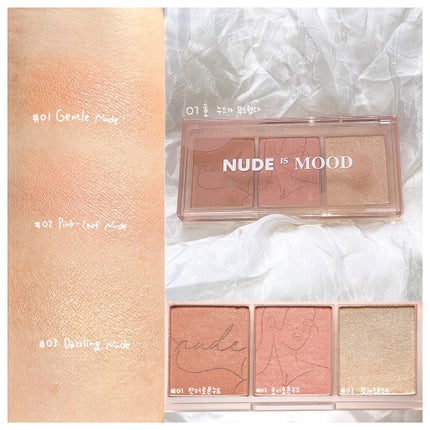 All Take Mood Cheek Palette/PERIPERA/パウダーチークを使ったクチコミ(1枚目)