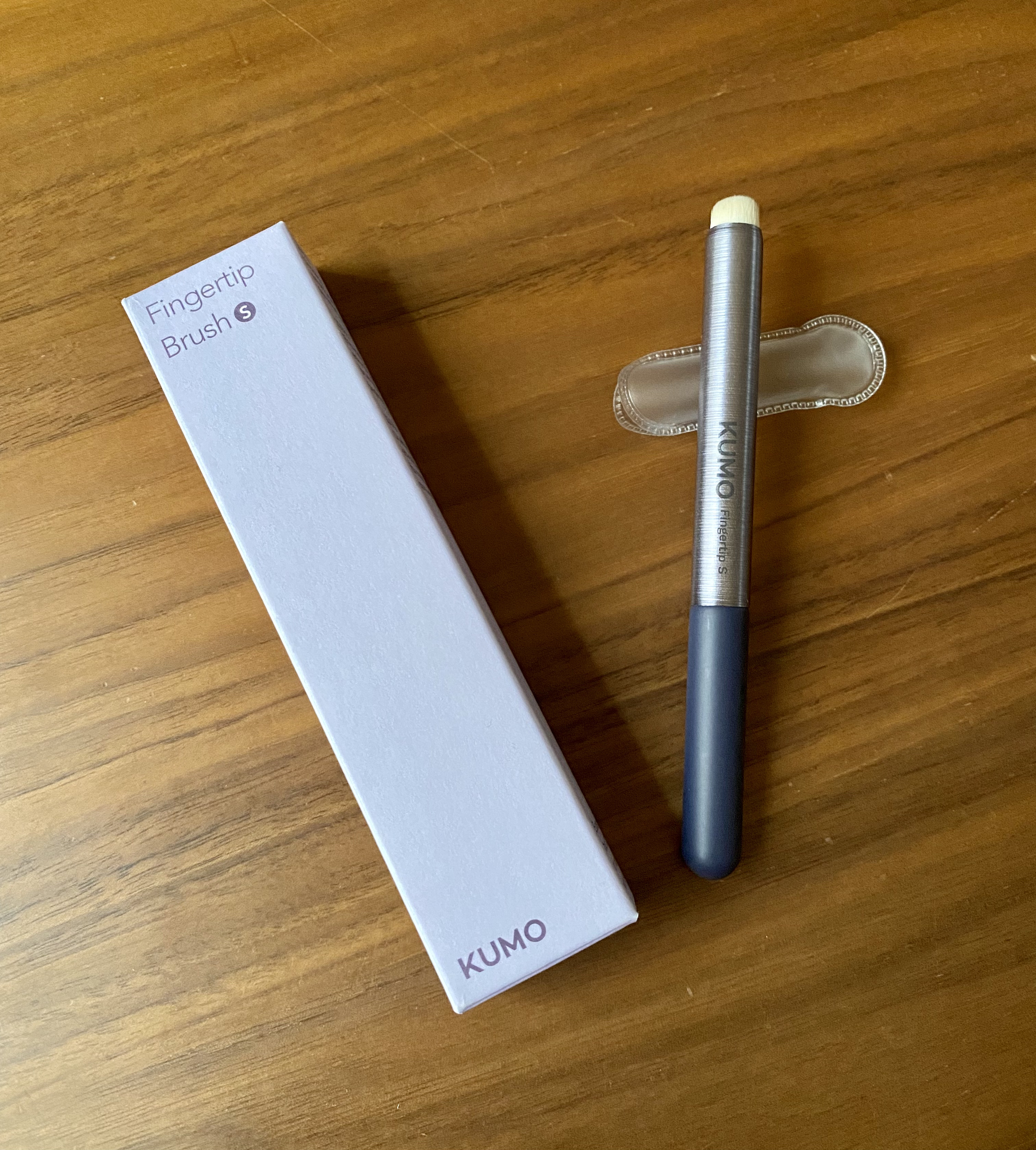 Mini Fingertip brush/KUMO/メイクブラシを使ったクチコミ（1枚目）