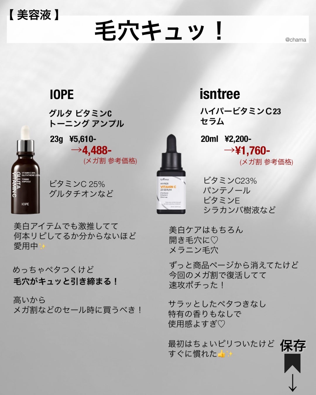 chama |ニキビ体質の正直レビュー🌻 on LIPS 「メガ割第3弾もまもなく🎉 そんな今回は永遠の悩み毛穴問題😇開..」(5枚目)