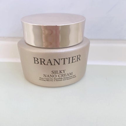 シルキーナノクリーム/BRANTIER/フェイスクリームを使ったクチコミ(3枚目)