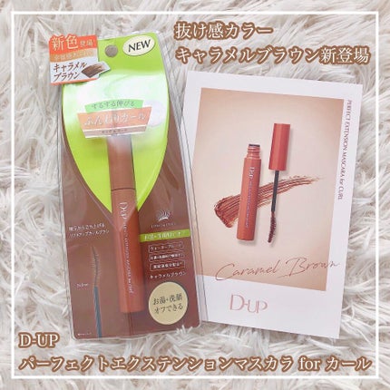 パーフェクトエクステンション マスカラ for カール/D-UP/マスカラを使ったクチコミ(1枚目)