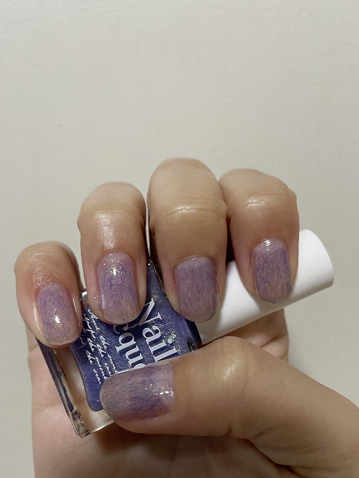 jill leen. 繊維ネイル  B8 カシスジャム/jill leen./マニキュアを使ったクチコミ（2枚目）