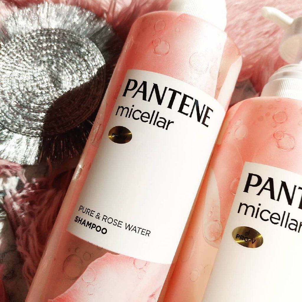 PRO-V ミセラー ピュア＆ローズウォーター ノンシリコンシャンプー/トリートメント/パンテーン/市販シャンプーを使ったクチコミ（2枚目）