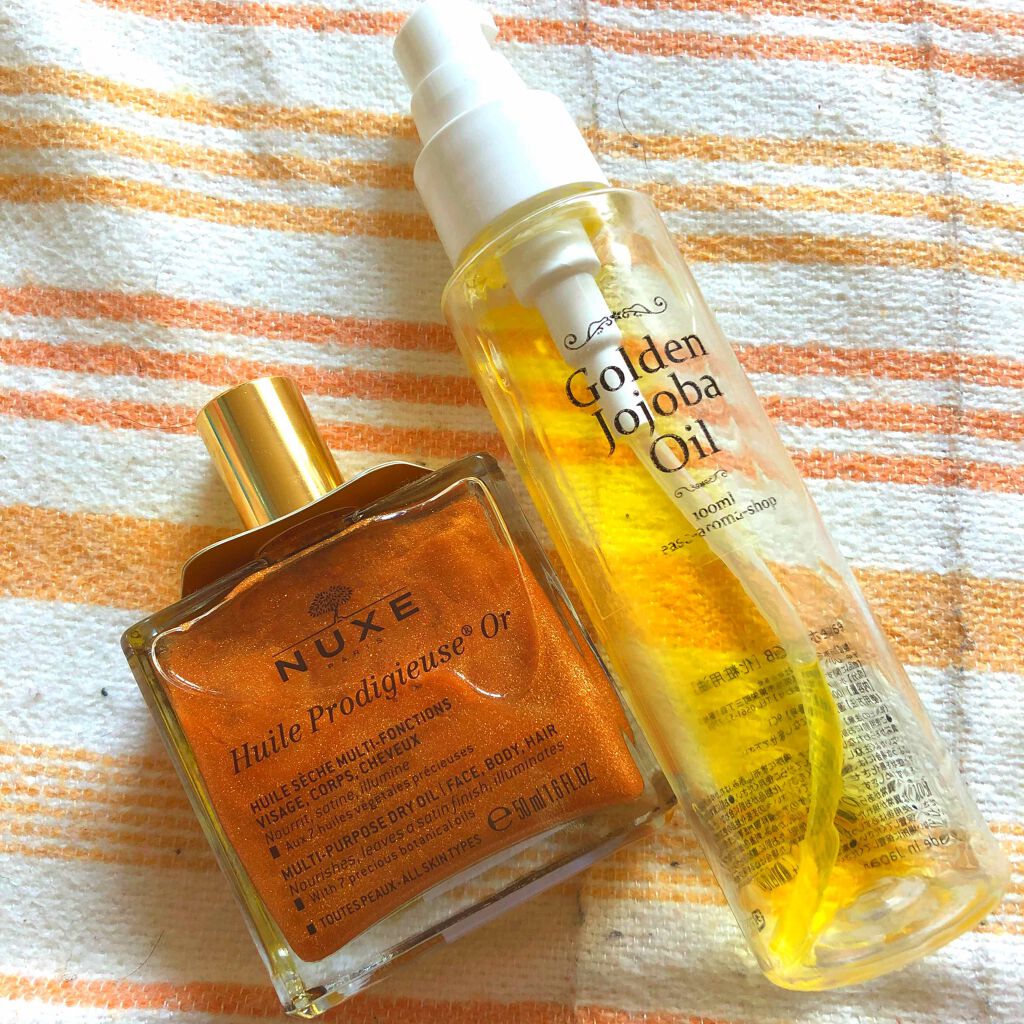 ゴールデンホホバオイル/ease aroma/ボディオイルを使ったクチコミ（1枚目）