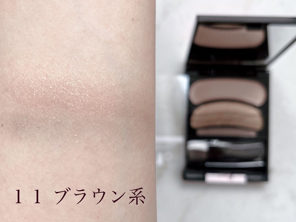 ブラシひと塗りシャドウN/オーブ/アイシャドウパレットを使ったクチコミ（2枚目）
