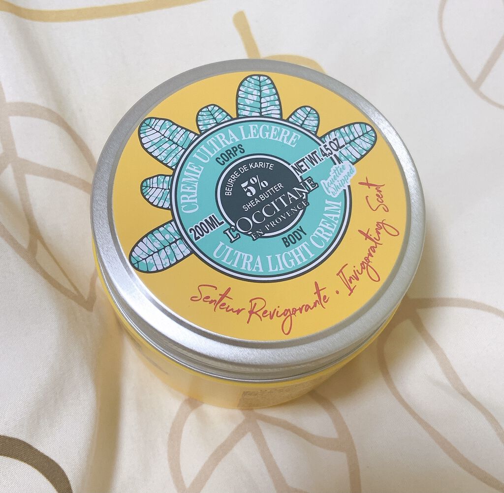 ハピネススマイル スノーシア ボディクリーム/L'OCCITANE/ボディクリームを使ったクチコミ（2枚目）