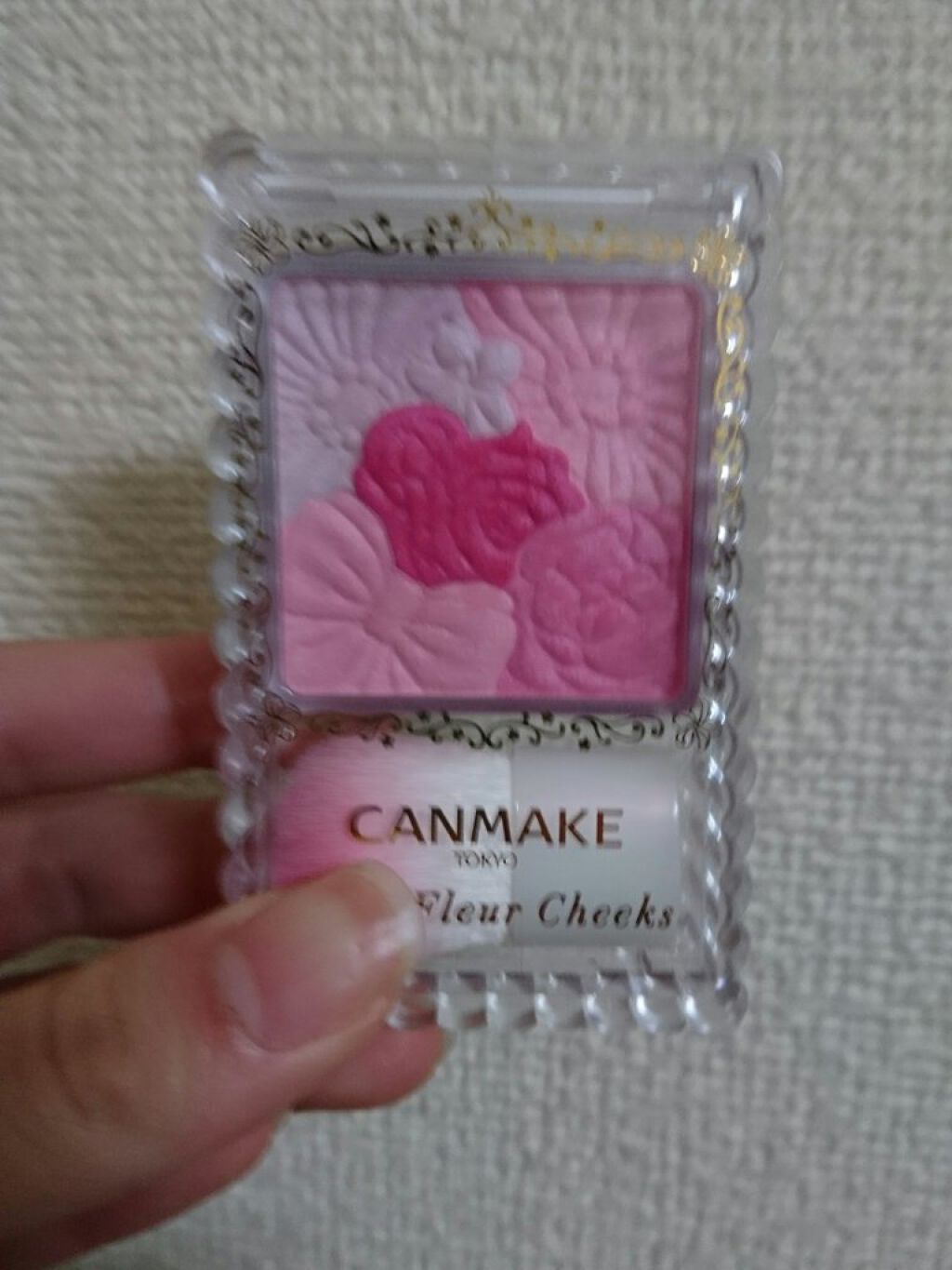 グロウフルールチークス/キャンメイク/パウダーチークを使ったクチコミ（1枚目）