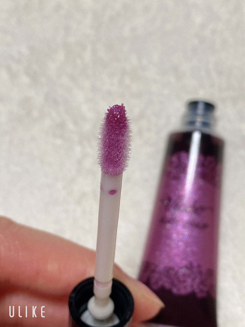 ジューシィ シロップ ダズル/Visée/リップグロスを使ったクチコミ（2枚目）