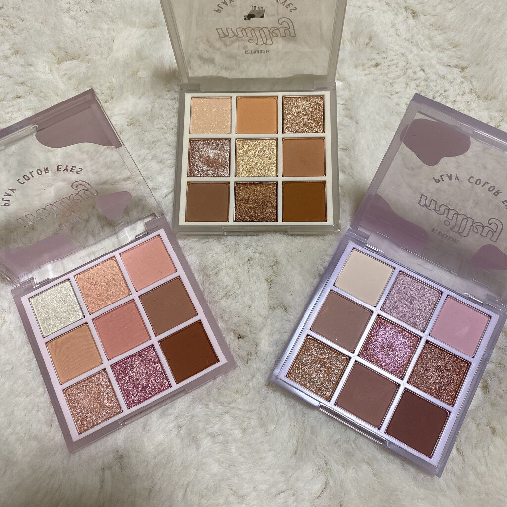 プレイカラーアイズ ≪ミルキーコレクション≫/ETUDE/アイシャドウパレットを使ったクチコミ（3枚目）