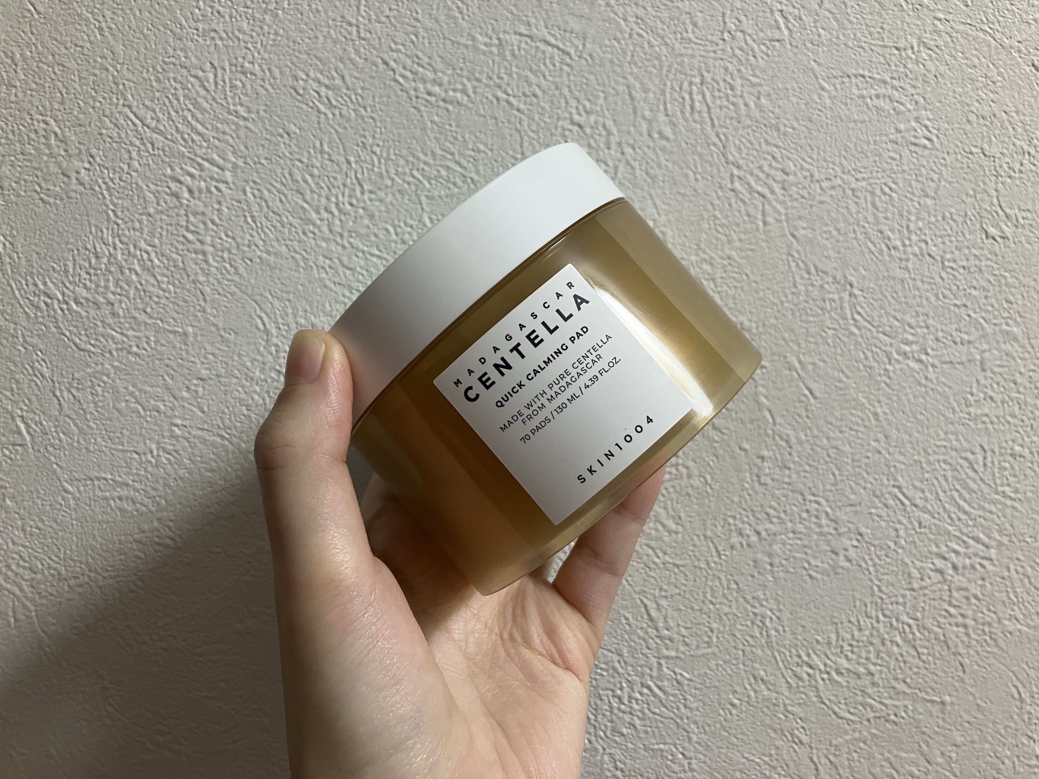 センテラ クイックカーミングパッド/SKIN1004/トナーパッドを使ったクチコミ（1枚目）
