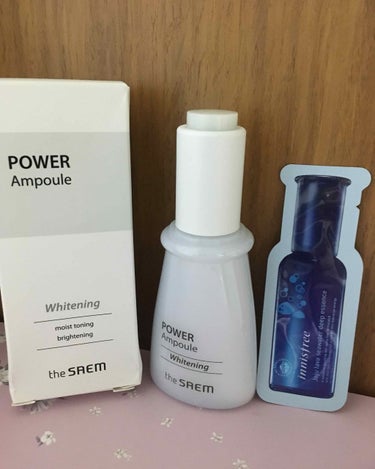 POWER AMPOULE whitening/the SAEM/美容液を使ったクチコミ（1枚目）